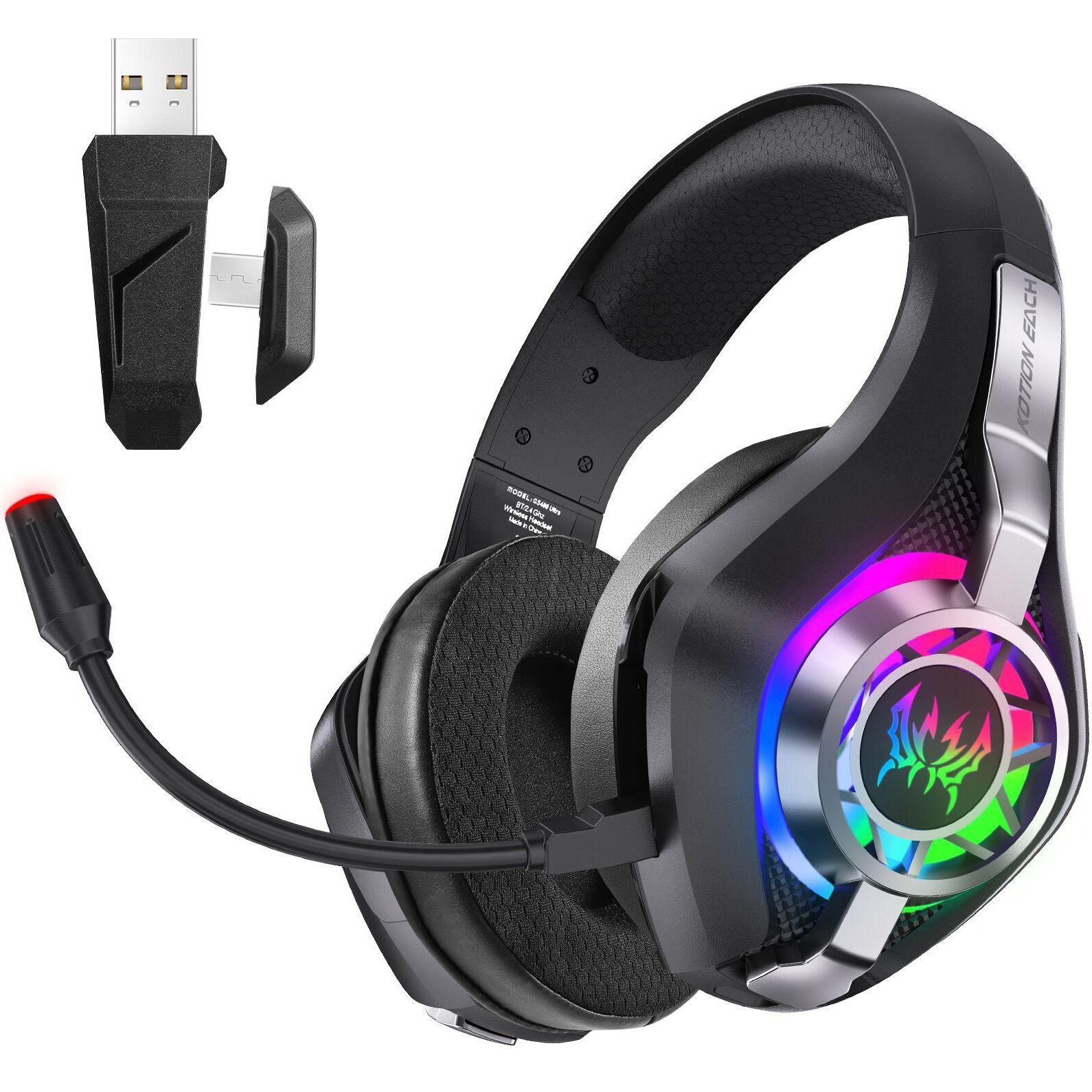 Навушники геймерскі KOTION EACH GS410 Ultra Black