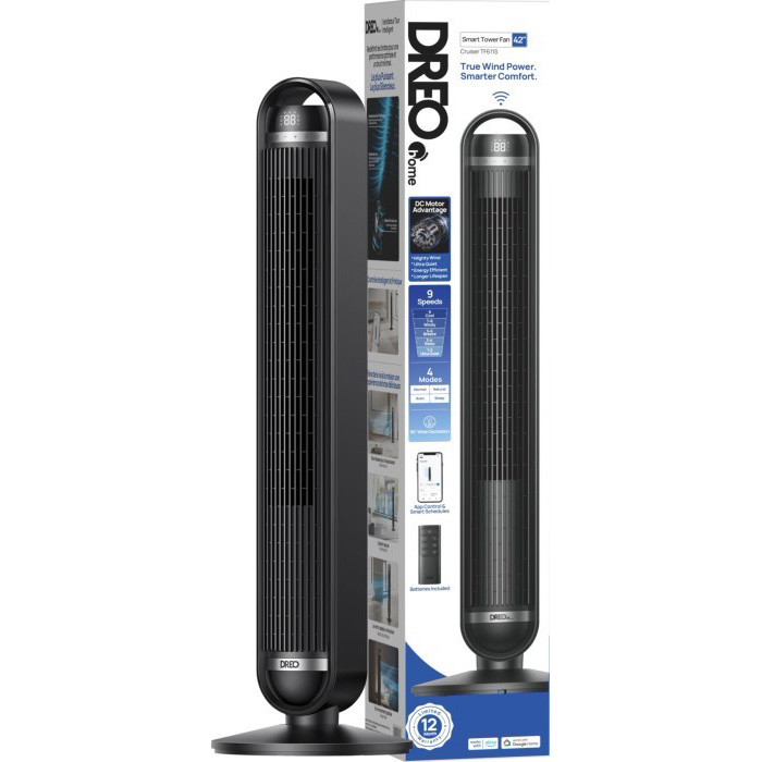 Колонний вентилятор DREO DR-HTF011S Black