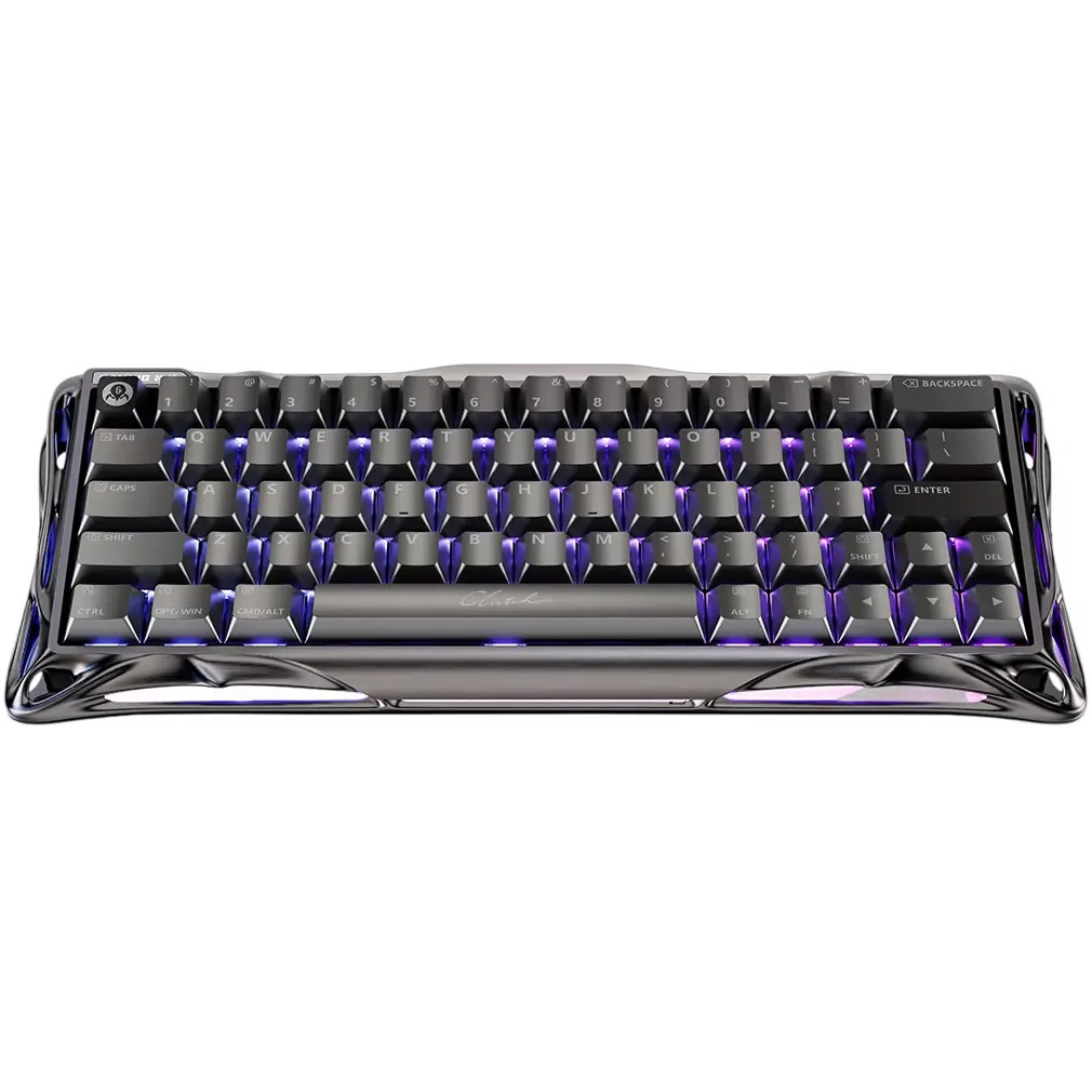 Клавіатура GRAVASTAR Mercury V60 Pro UFO Magnetic Switch Gunmetal