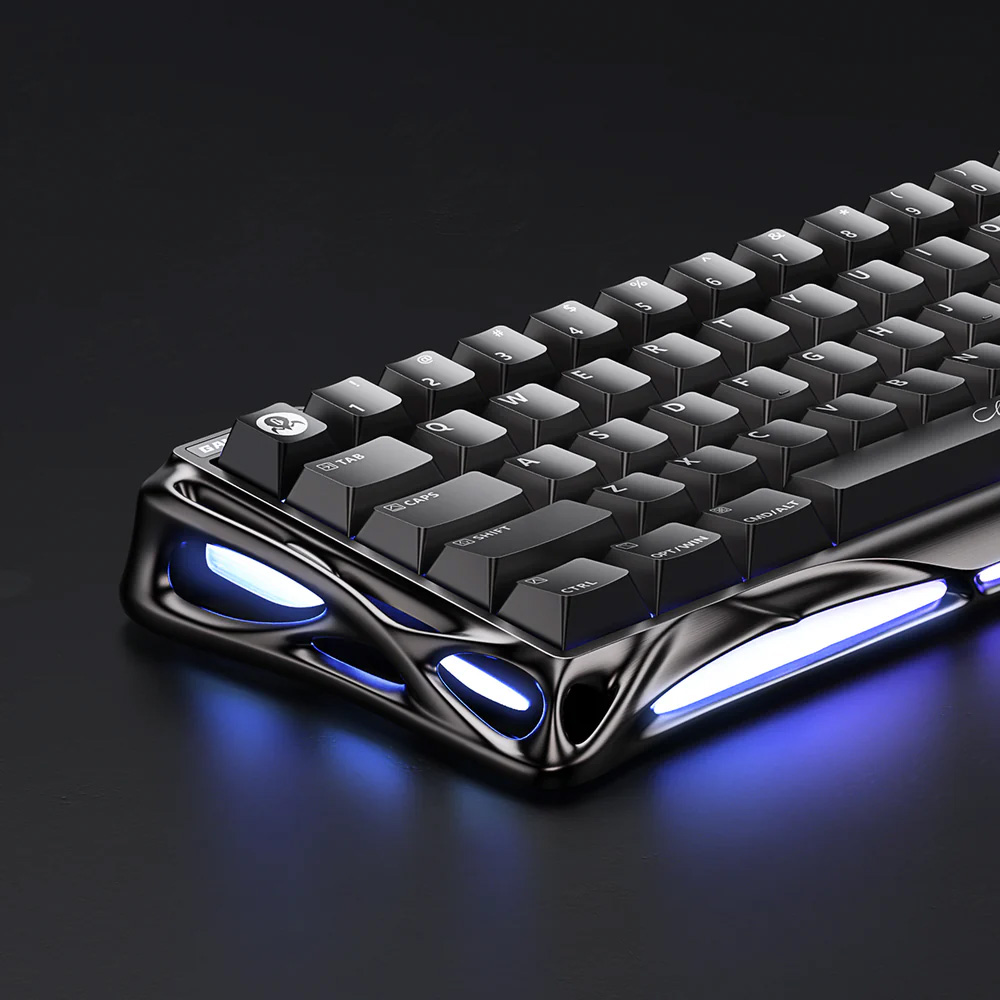 Клавіатура GRAVASTAR Mercury V60 Pro UFO Magnetic Switch Gunmetal