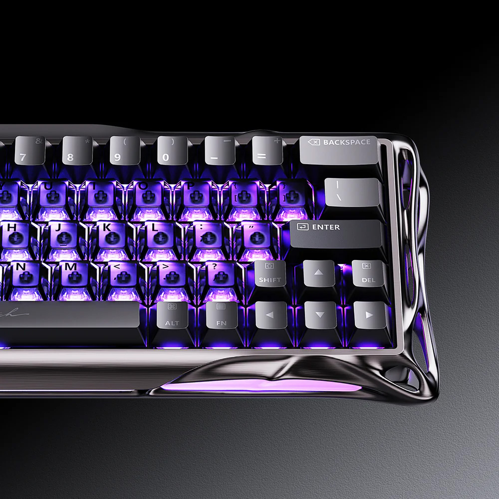 Клавіатура GRAVASTAR Mercury V60 Pro UFO Magnetic Switch Gunmetal