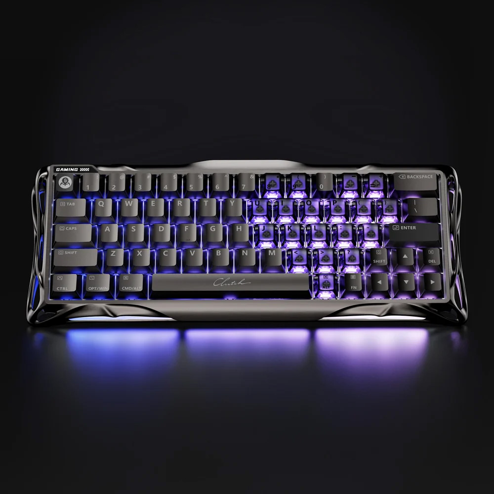Клавіатура GRAVASTAR Mercury V60 Pro UFO Magnetic Switch Gunmetal