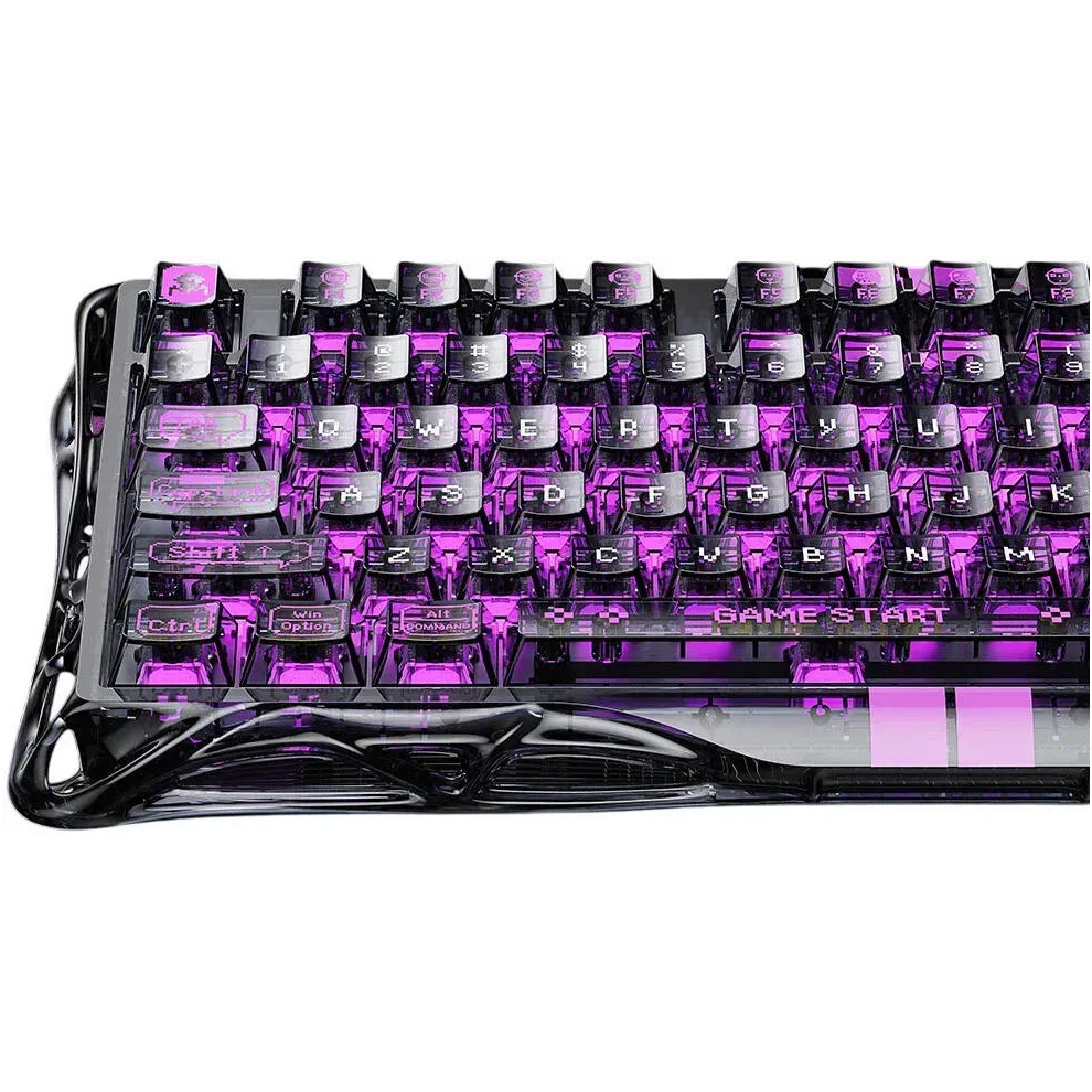 Клавиатура GRAVASTAR Mercury V75 Lite Custom Blackcore Switch Transparent Black
