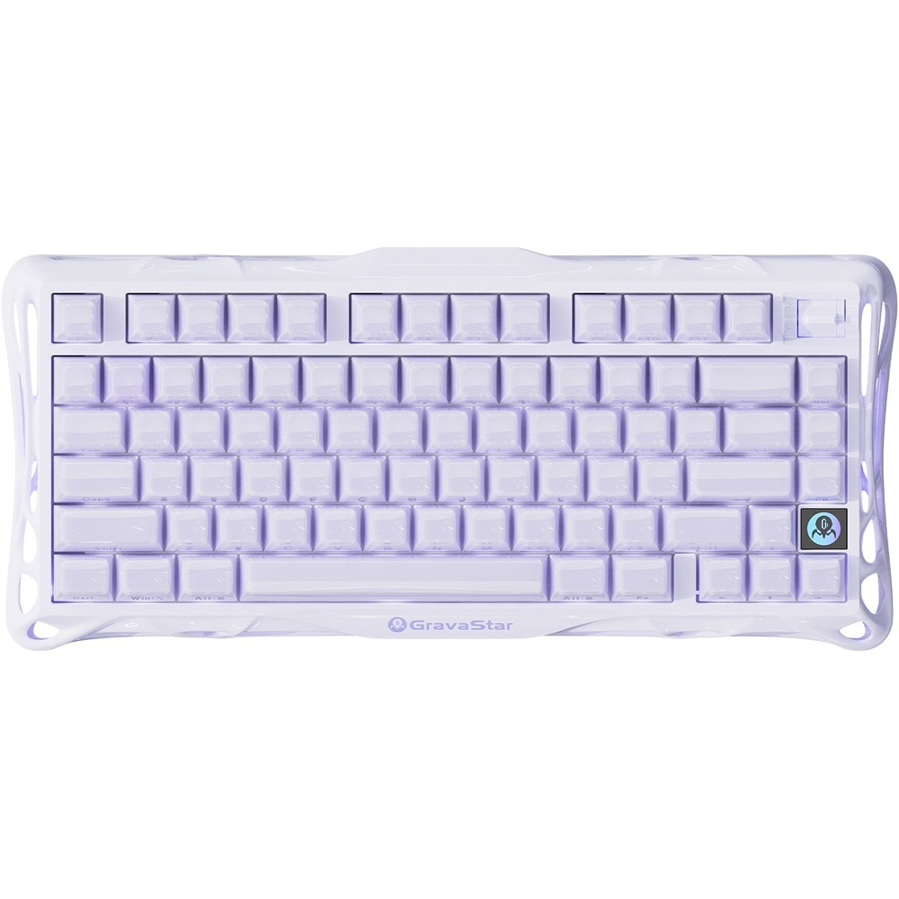 Клавиатура беспроводная GRAVASTAR Mercury K1 Lavender Purple