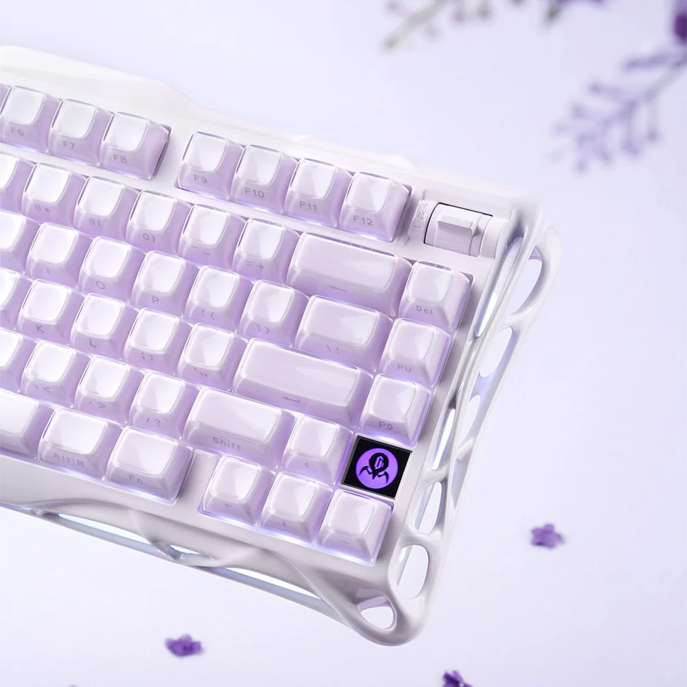 Клавиатура беспроводная GRAVASTAR Mercury K1 Lavender Purple