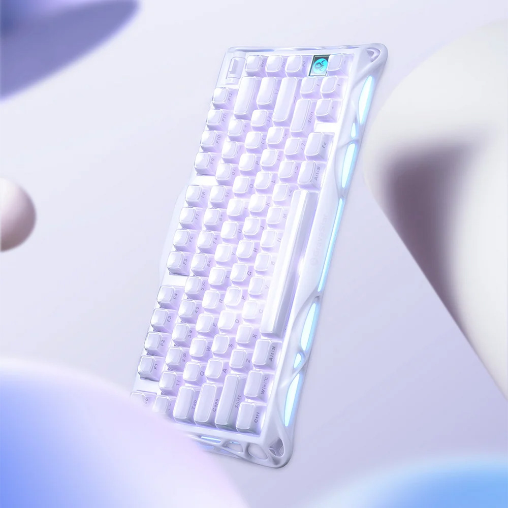 Клавиатура беспроводная GRAVASTAR Mercury K1 Lavender Purple