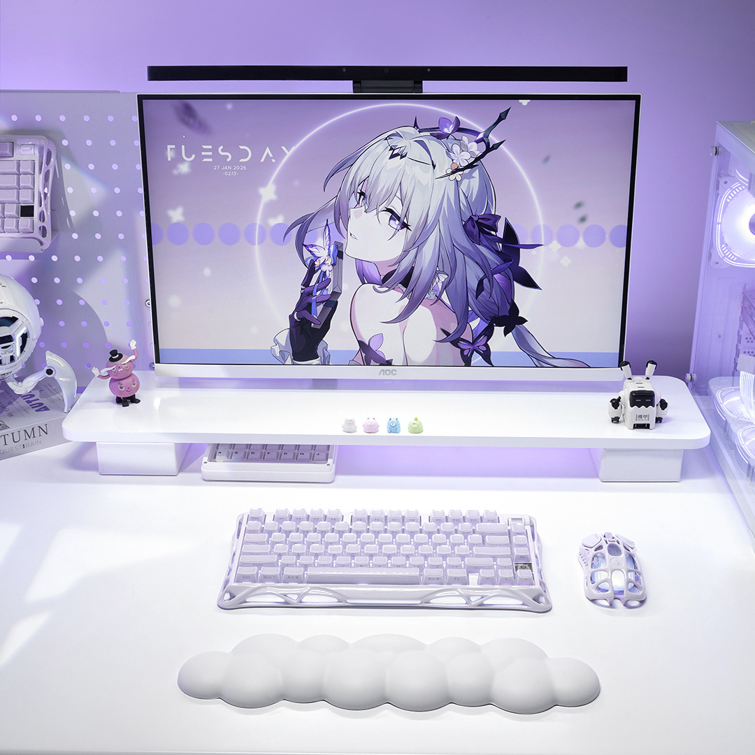 Клавиатура беспроводная GRAVASTAR Mercury K1 Lavender Purple