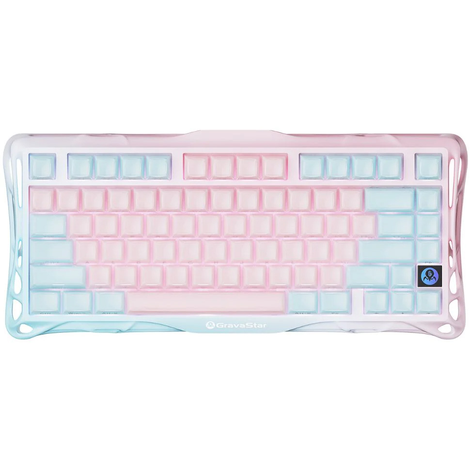 Клавиатура беспроводная GRAVASTAR Mercury K1 Lite Special Edition Lumen Rose