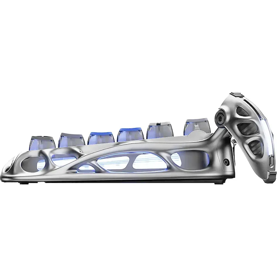 Клавиатура беспроводная GRAVASTAR Mercury K1 Pro Interstellar Silver