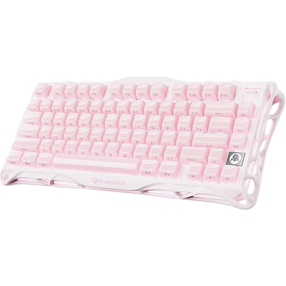 Клавиатура беспроводная GRAVASTAR Mercury K1 Special Edition Sakura Pink