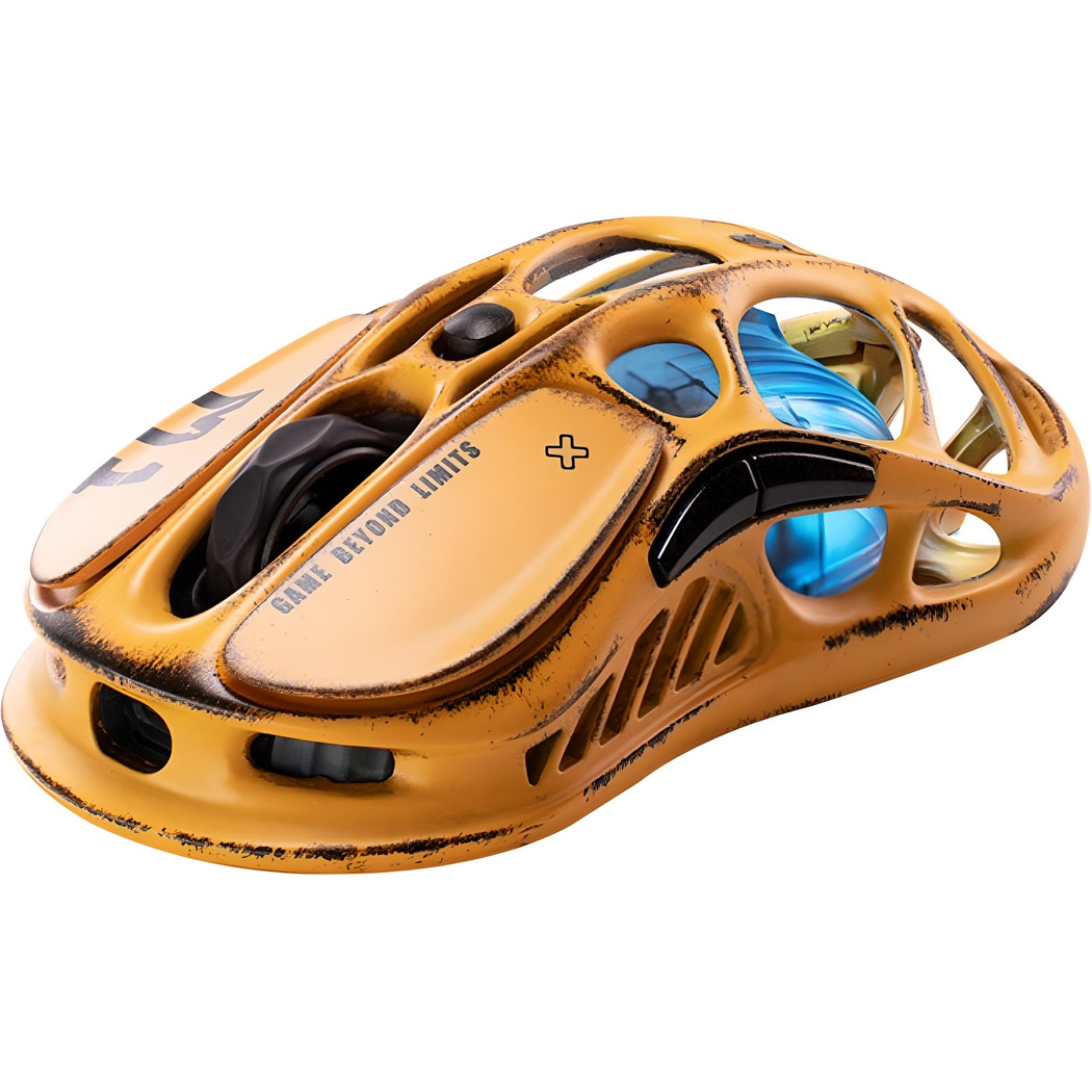 Мышь игровая GRAVASTAR Mercury M1 Pro Battle-Worn Yellow