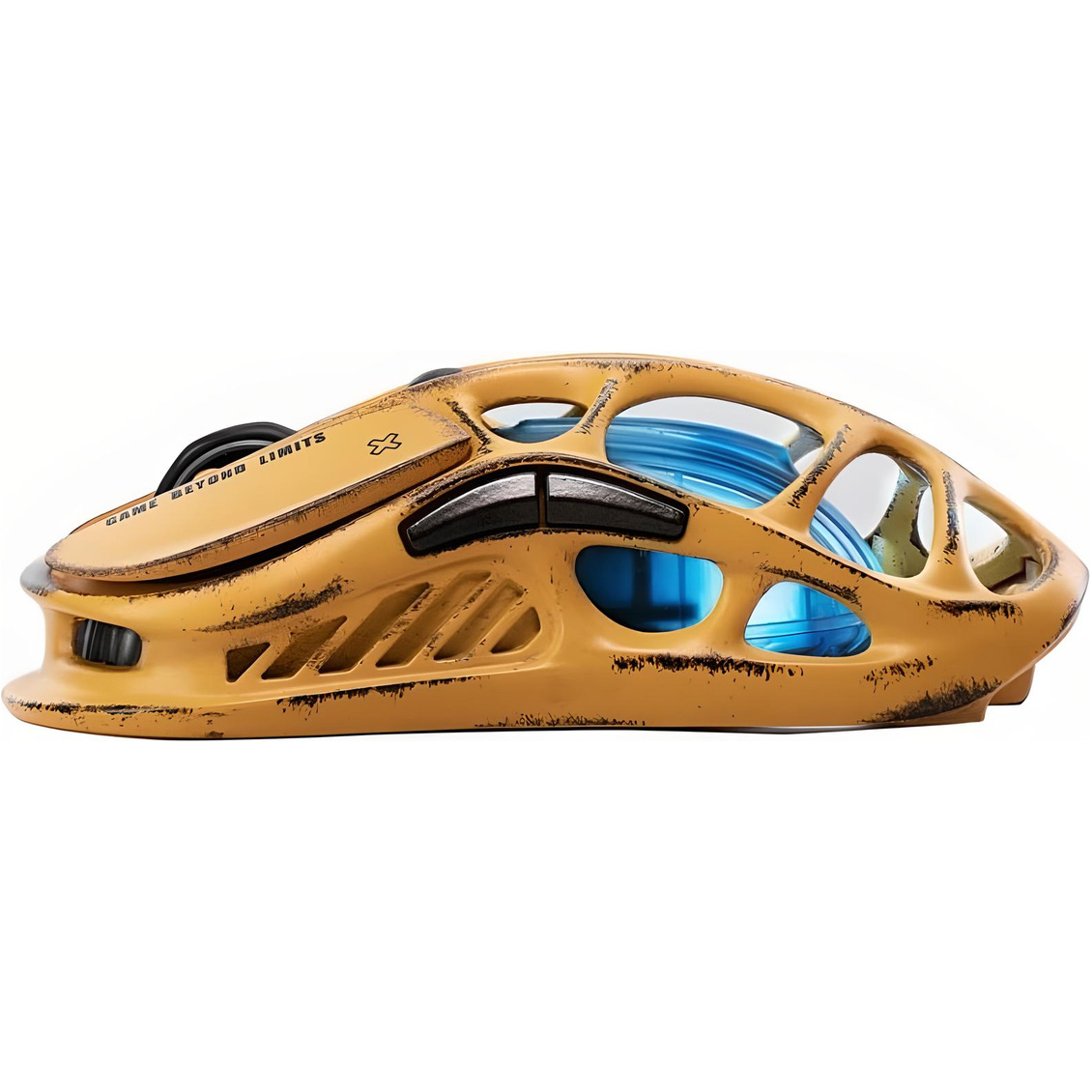 Мышь игровая GRAVASTAR Mercury M1 Pro Battle-Worn Yellow