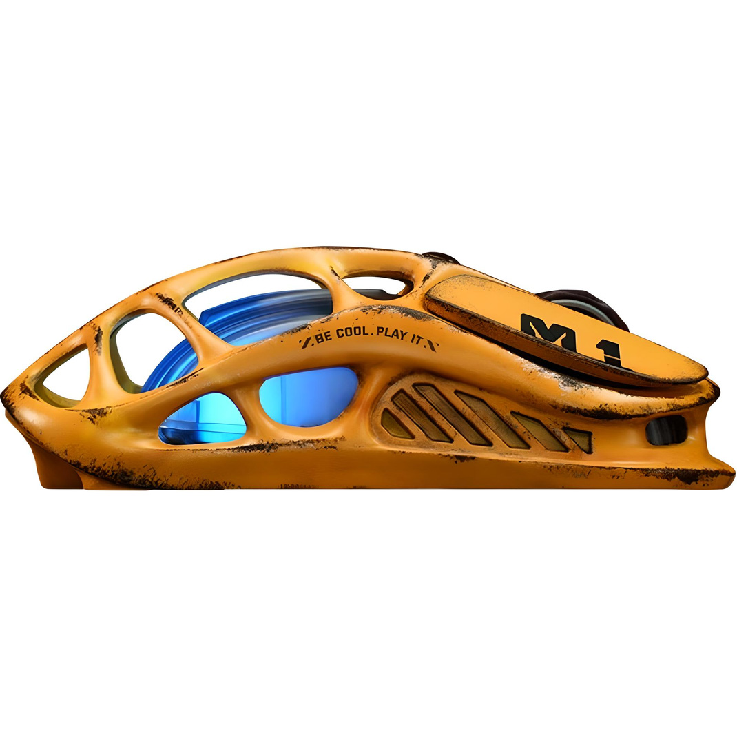 Мышь игровая GRAVASTAR Mercury M1 Pro Battle-Worn Yellow