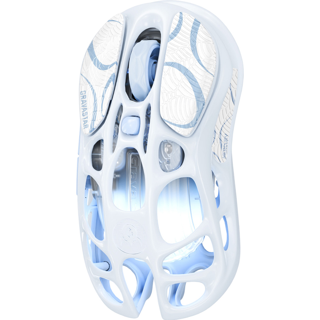 Мышь игровая GRAVASTAR Mercury M1 Pro Special Edition Ice Blue