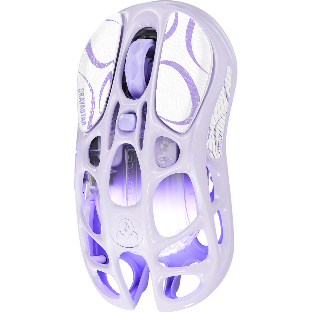 Мышь игровая GRAVASTAR Mercury M1 Pro Special Edition Lavender Purple