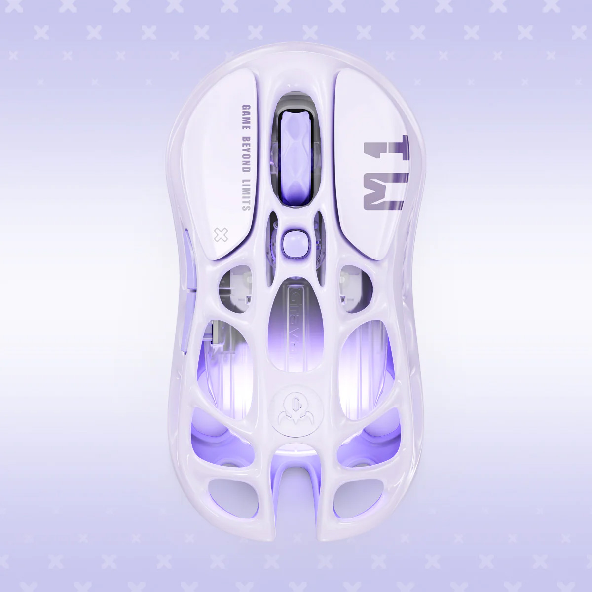 Мышь игровая GRAVASTAR Mercury M1 Pro Special Edition Lavender Purple