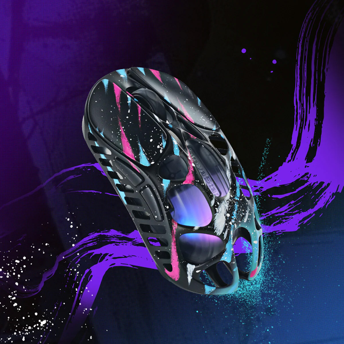 Мышь игровая GRAVASTAR Mercury X Pro Special Edition Neon Graffiti