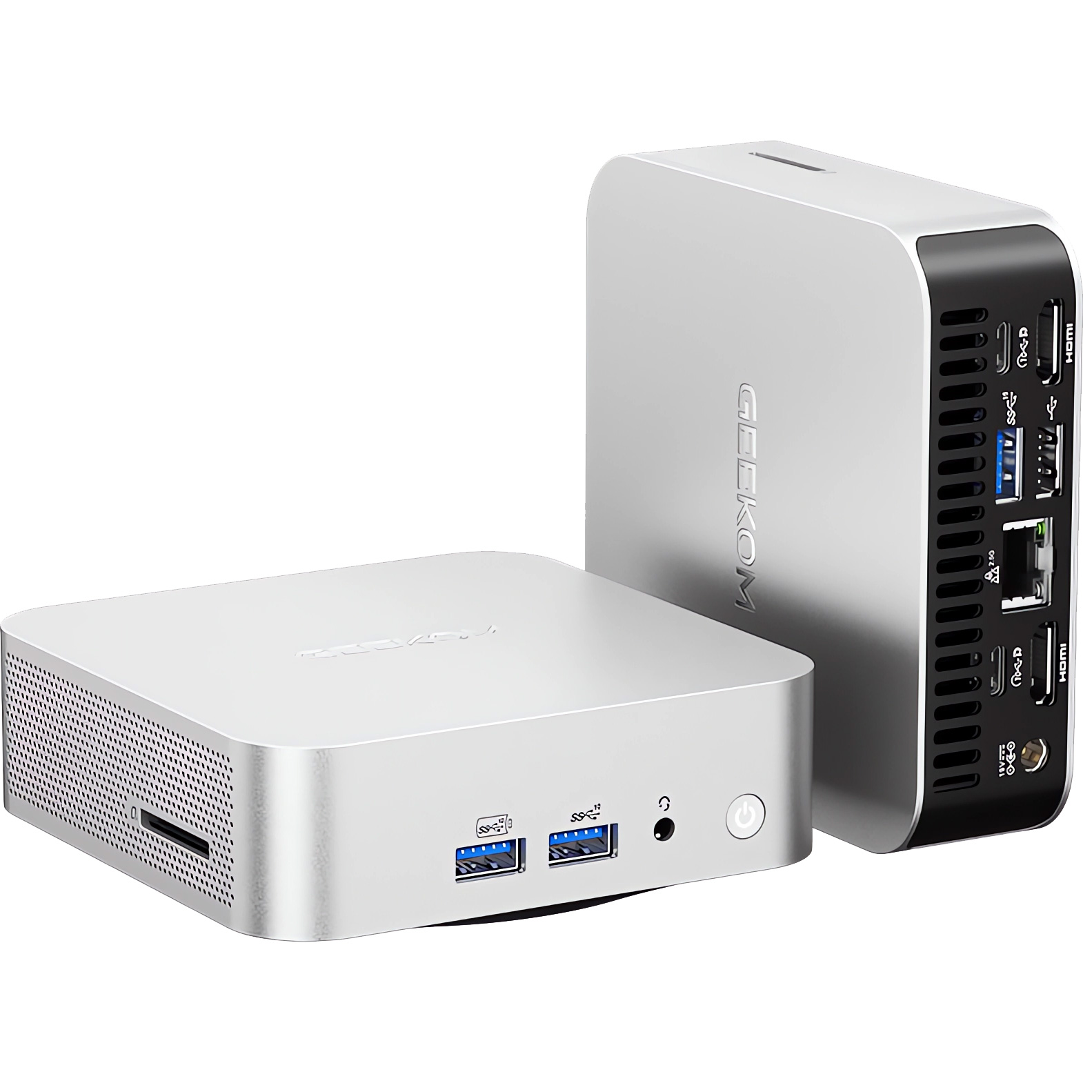 Неттоп GEEKOM A5 Pro 2026 (R5 7530U 2GHz/16GB/SSD 512GB/WF6/BT/W11P) (GMA5R57530U-16512-EU)