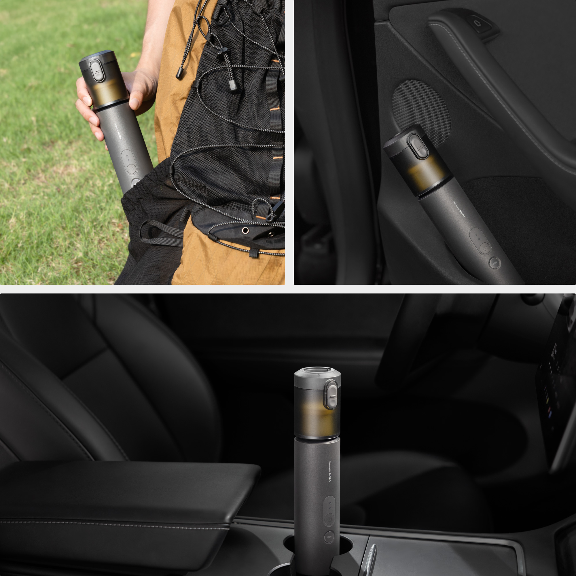 Пилосос автомобільний HOTO AutoCare Air Duster & Vacuum 4-in-1