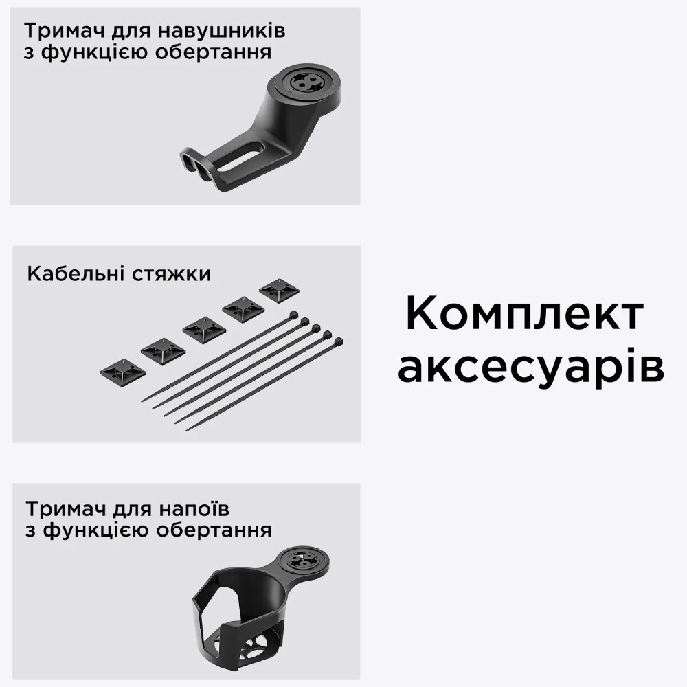 Комп’ютерний стіл з електрорегулюванням висоти ANDA SEAT Xtreme Pro 1600x800mm Black