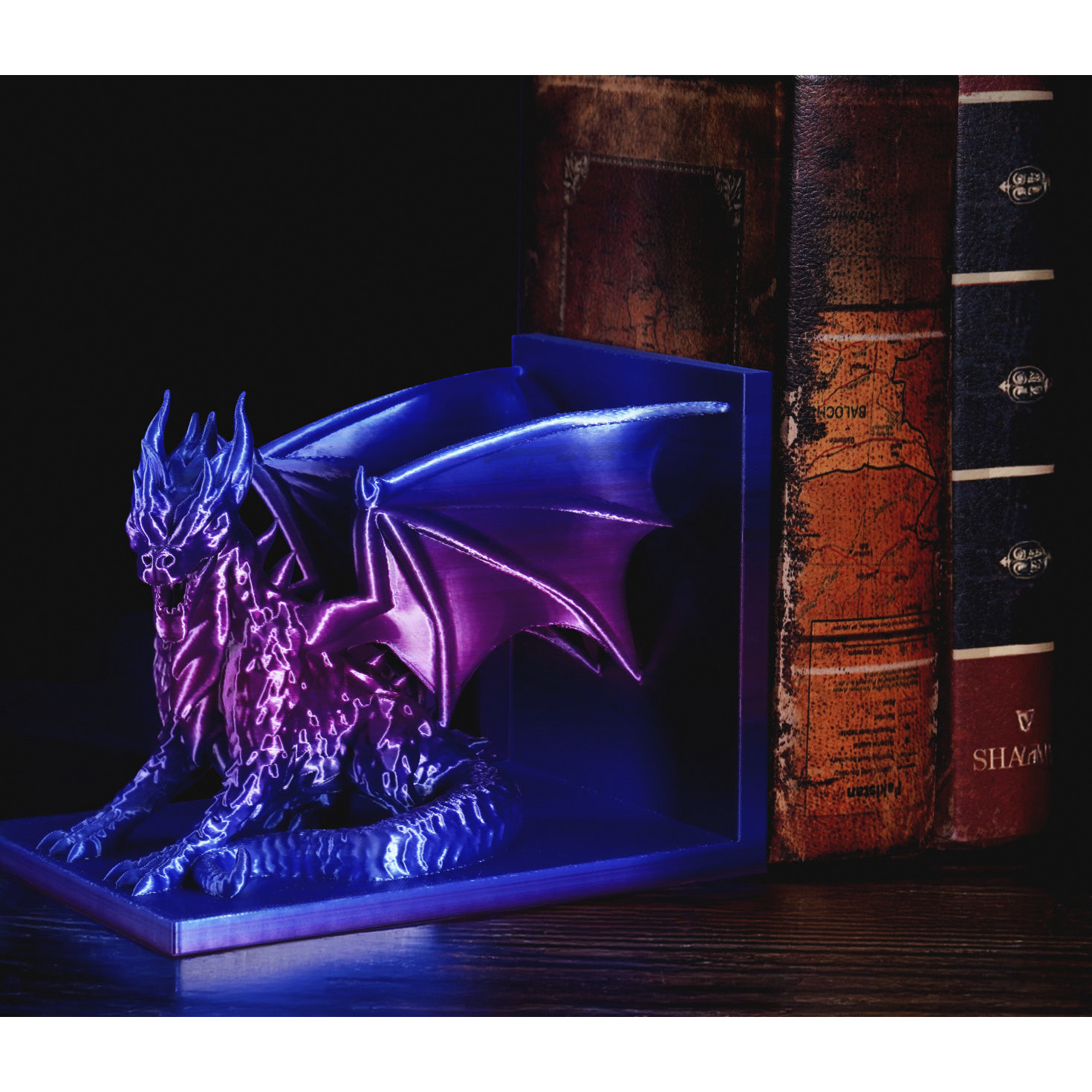 Пластик (філамент) для 3D принтера BAMBU LAB PLA Silk Multi-Color 1.75mm, 1кг, Aurora Purple