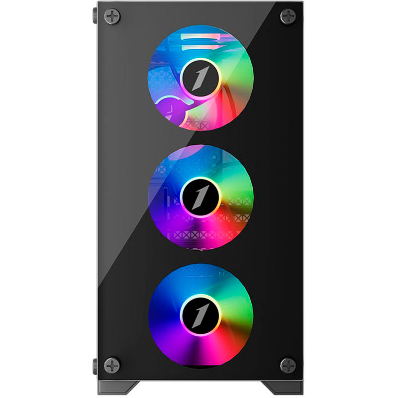 Корпус 1STPLAYER Firebase X2-M 4F1 Black 600W