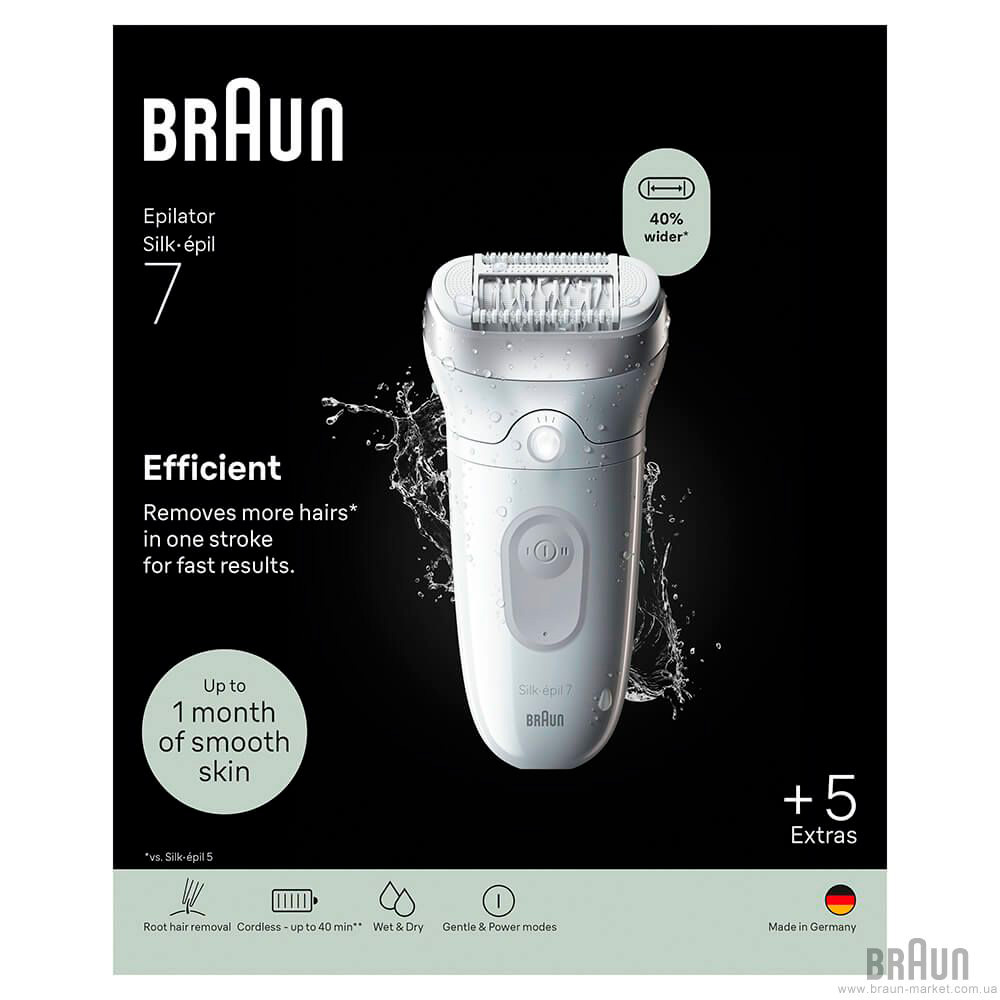 Епілятор BRAUN Silk-epil 7 SE 7-060