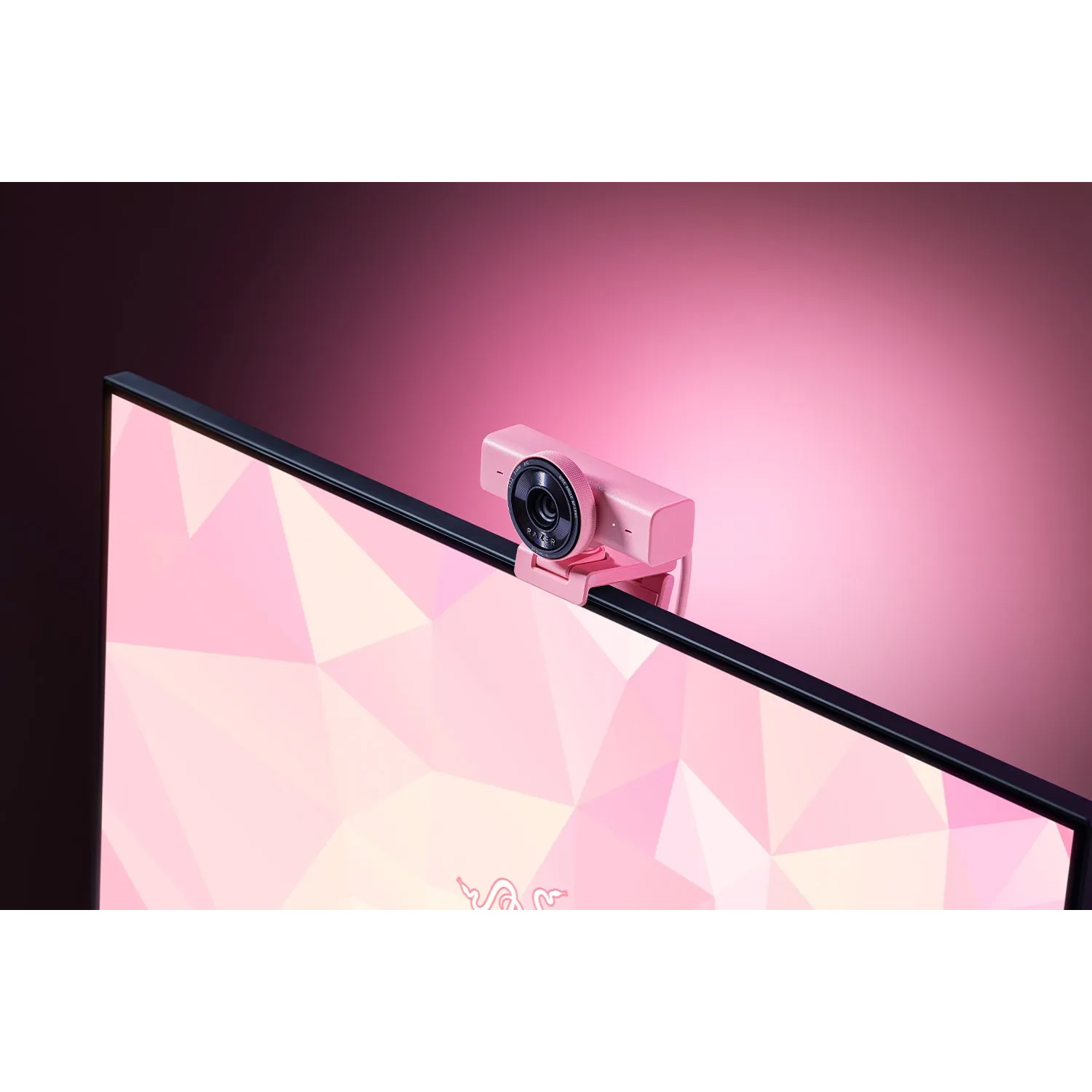 Веб-камера для стримінгу RAZER Kiyo V2 Quartz (RZ19-05380200-R3M1)