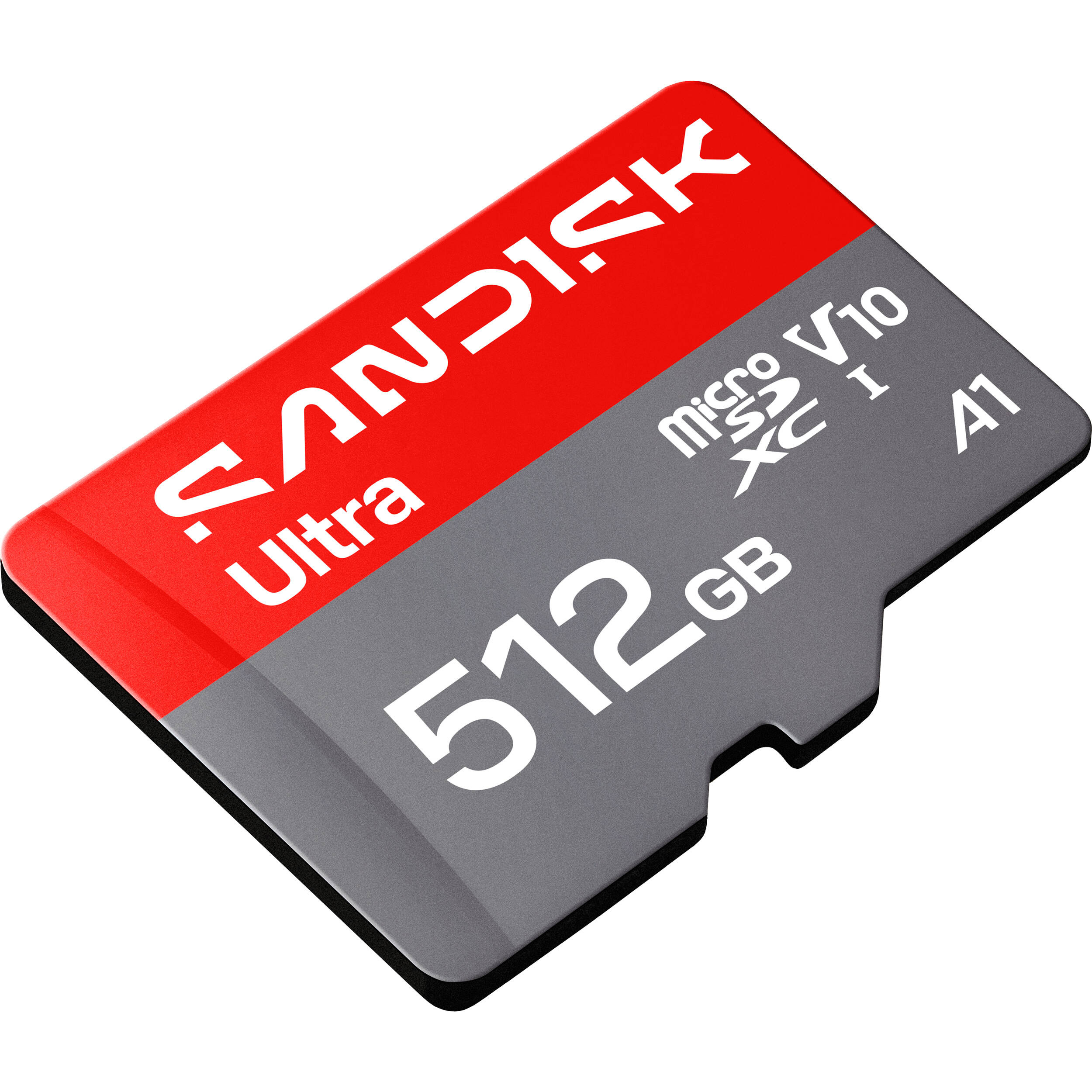 Карта пам'яті SANDISK microSDXC Ultra 512GB UHS-I A1 Class 10 + SD-adapter (SDSQUJQ-512G-GZ6MA)