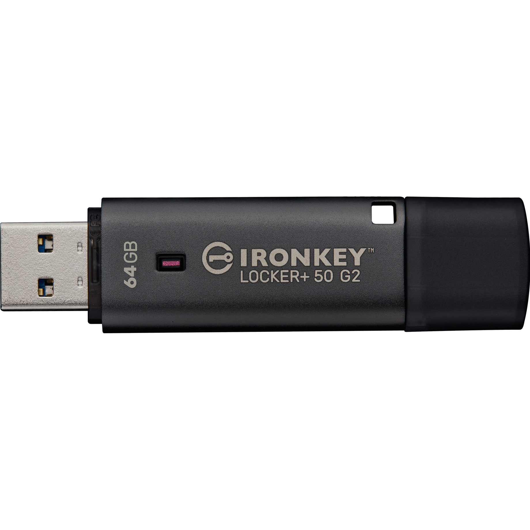 Флешка 64GB KINGSTON IronKey Locker+ 50 G2 USB 3.2 (IKLP50G2/64GB)