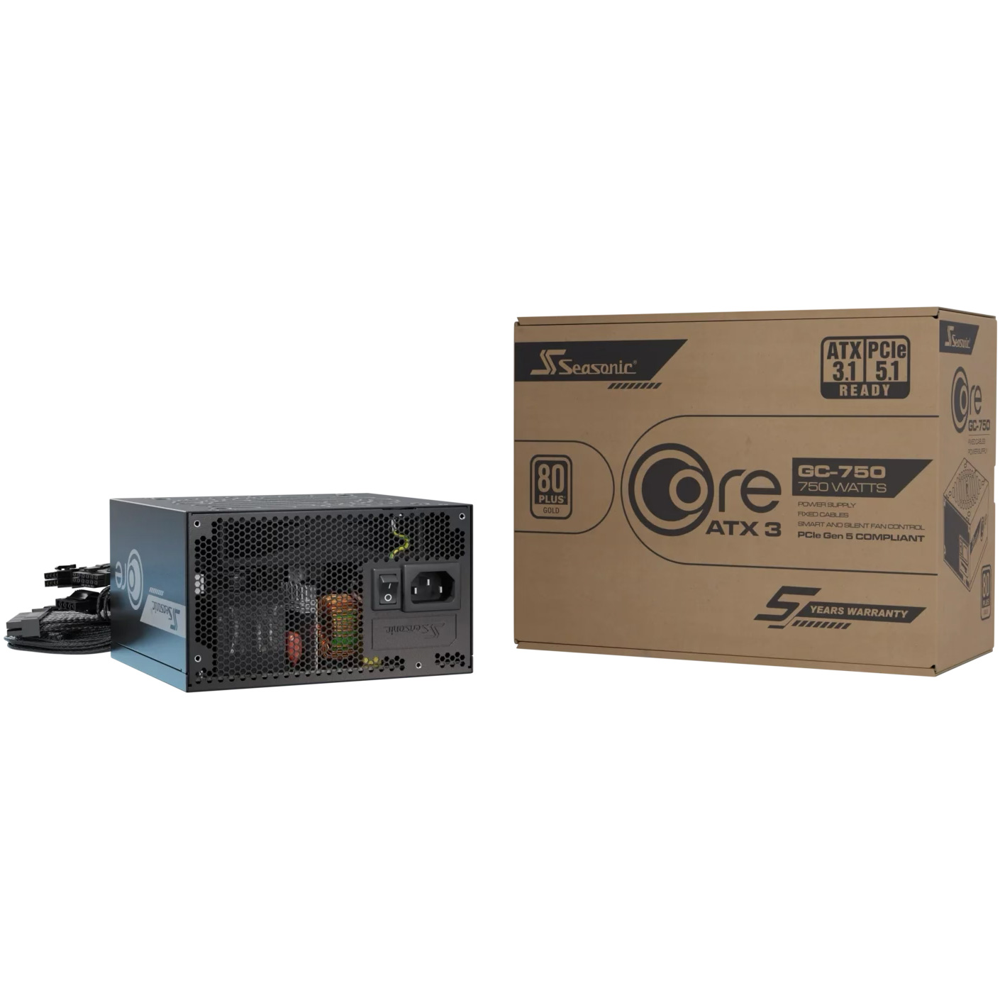 Блок живлення 850W SEASONIC Core GC-850 ATX 3.1