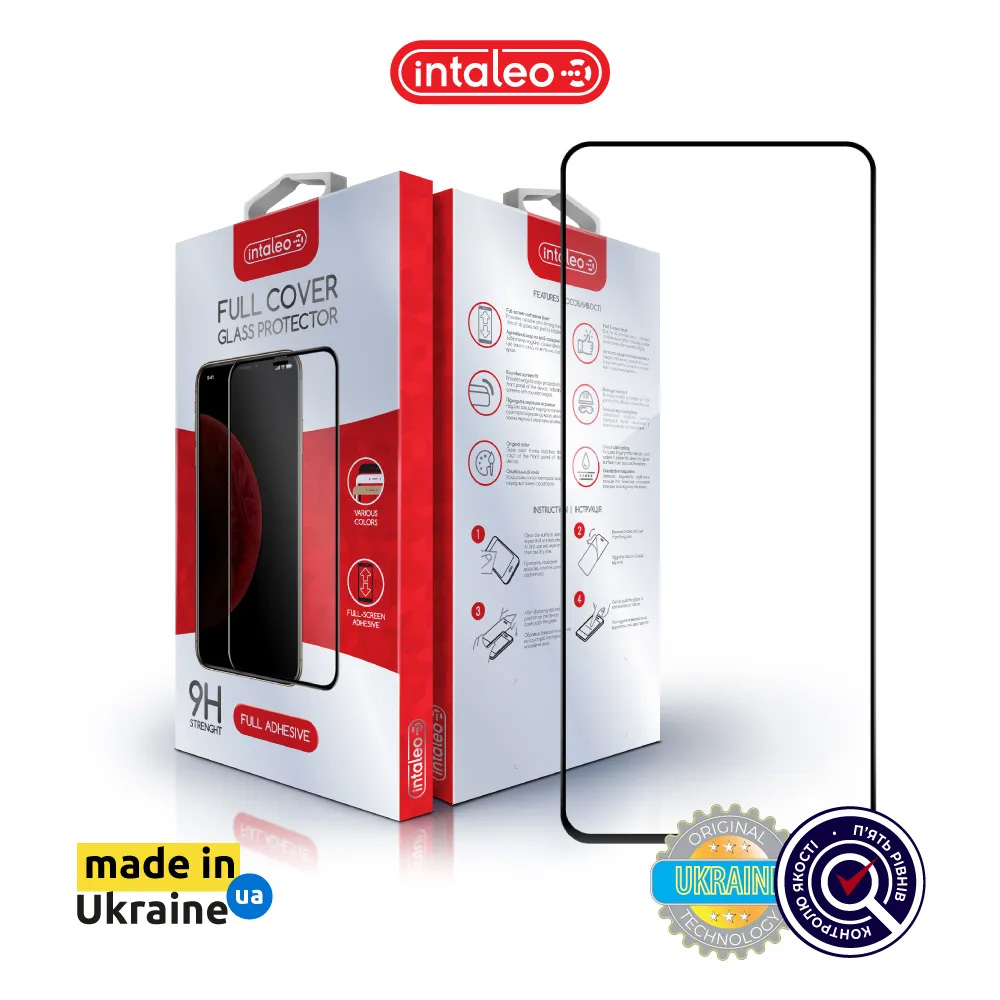 Защитное стекло INTALEO Full Glue для Redmi Note 13 Pro