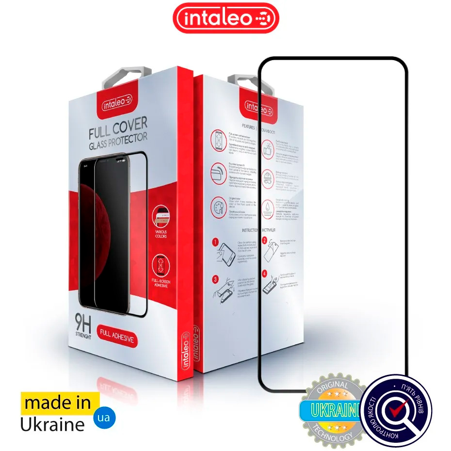 Защитное стекло INTALEO Full Glue для Redmi Note 14 4G