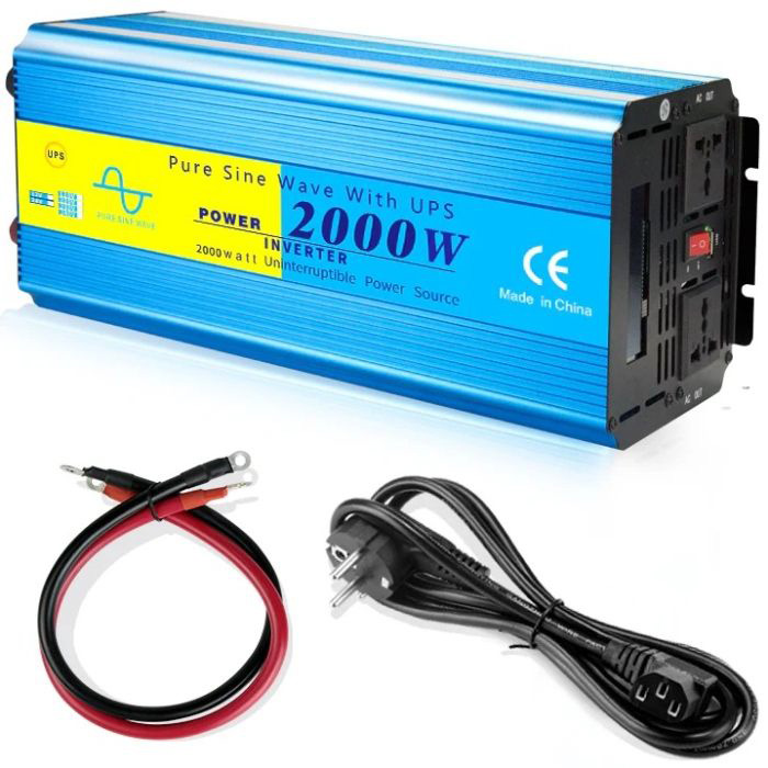 Інвертор напруги CHOETECH INV-C2000WUPS-EU 12V/220V 2000W