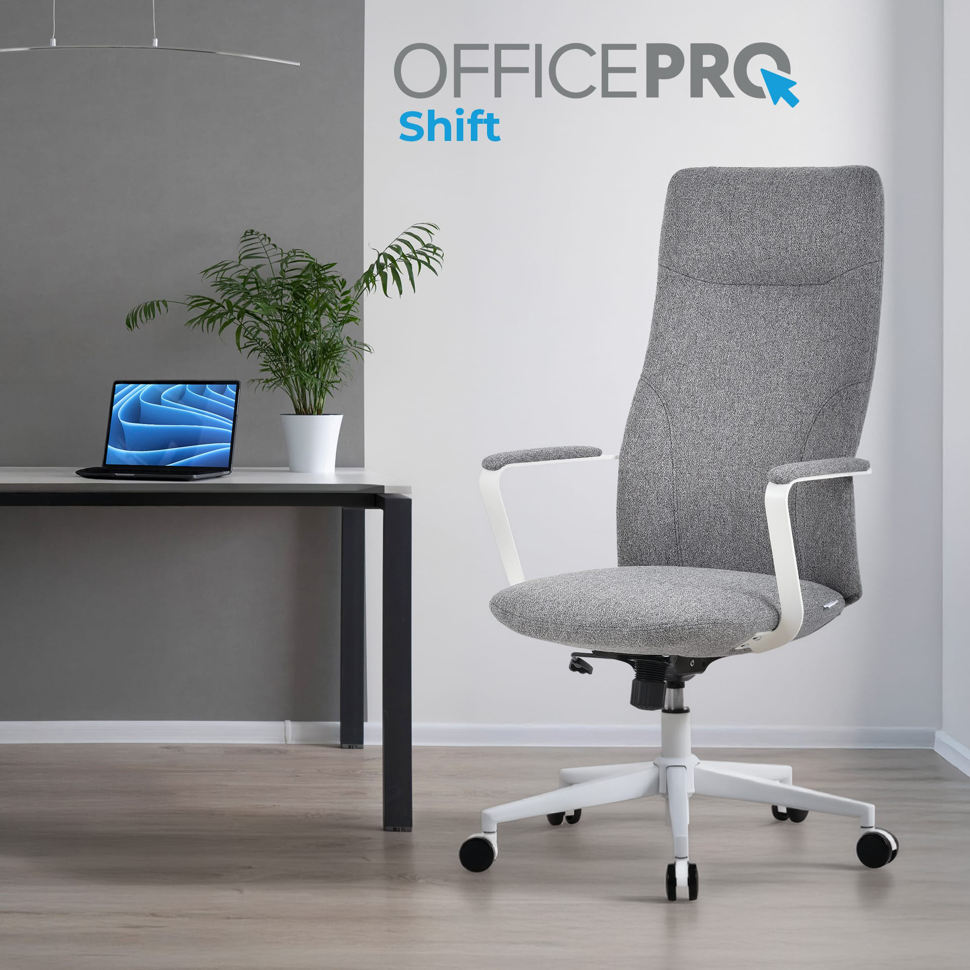 Кресло офисное OFFICEPRO Shift OC545 Dark Gray
