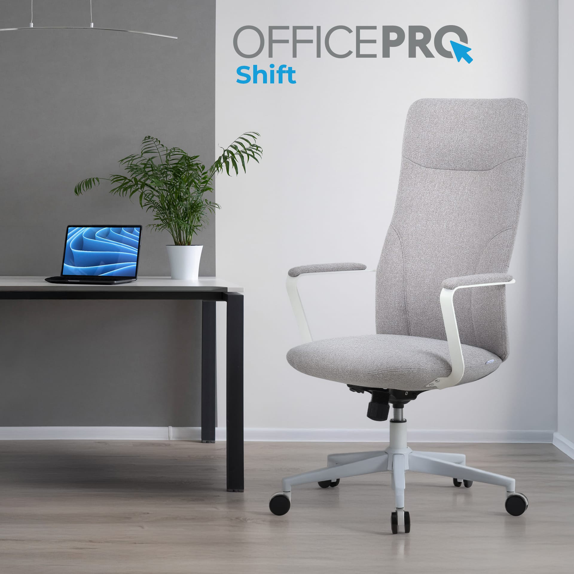 Кресло офисное OFFICEPRO Shift OC545 Gray