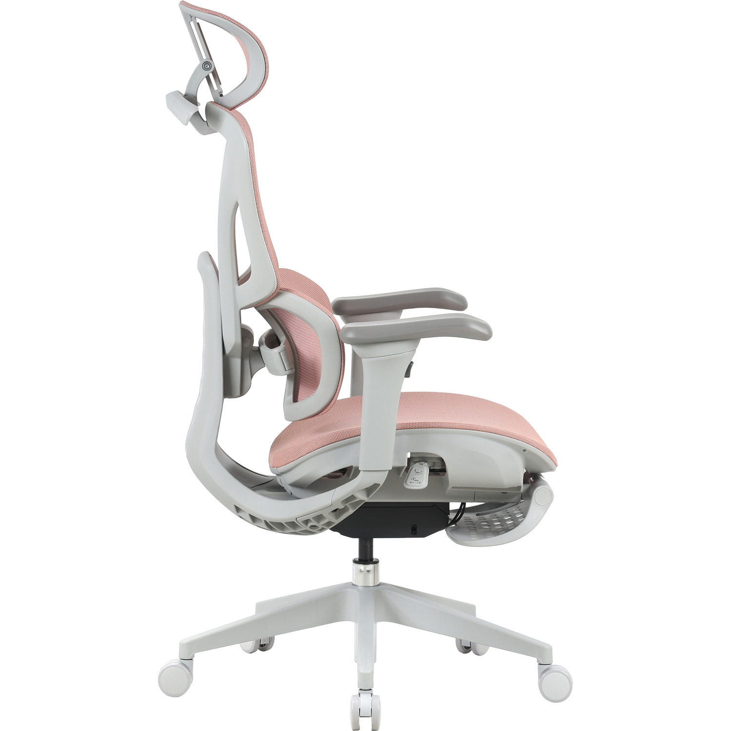 Кресло руководителя OFFICEPRO Elite OC950 Gray/Light Pink