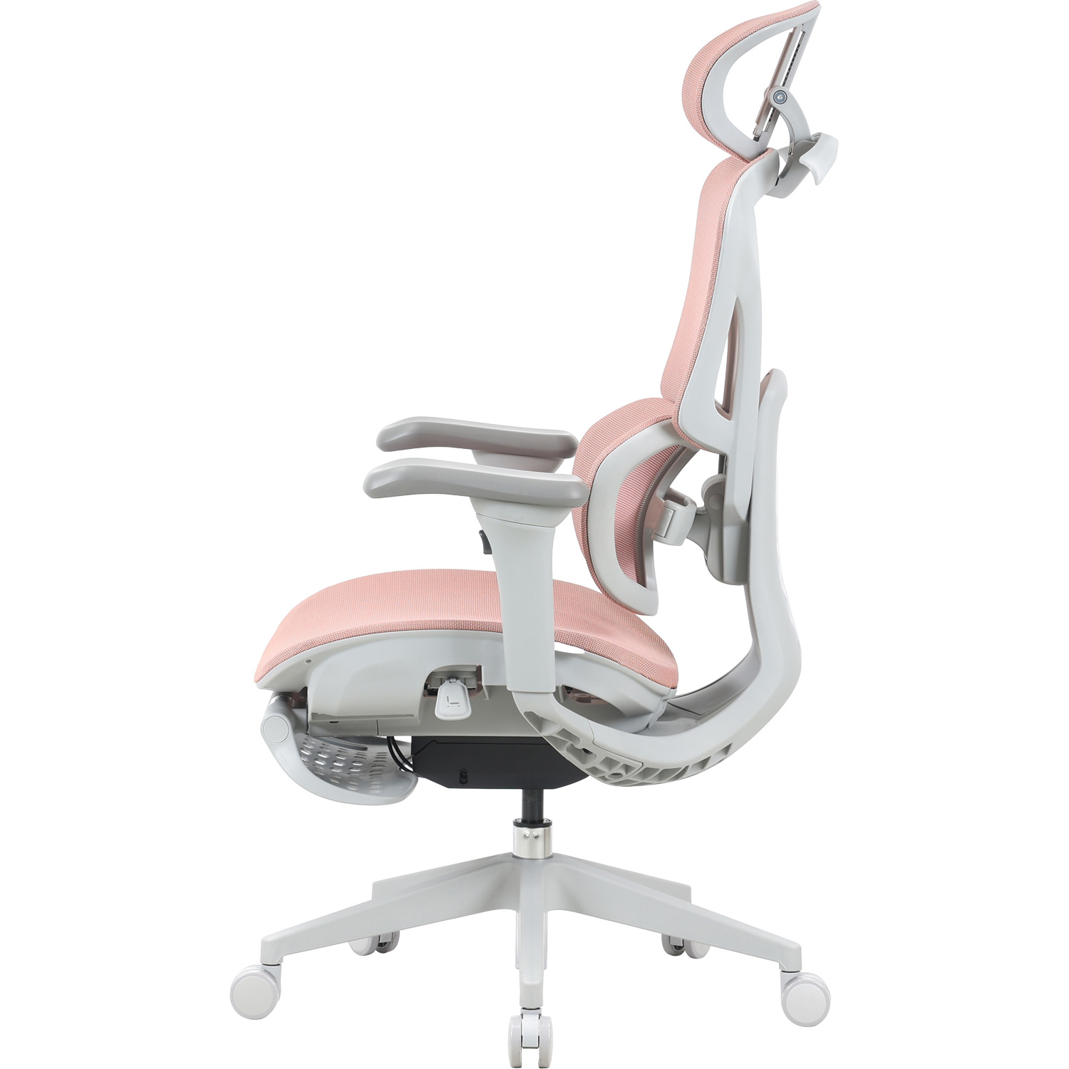 Кресло руководителя OFFICEPRO Elite OC950 Gray/Light Pink