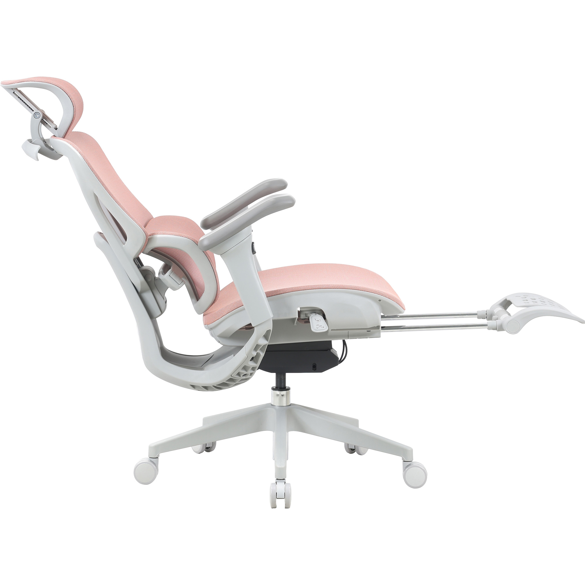 Кресло руководителя OFFICEPRO Elite OC950 Gray/Light Pink