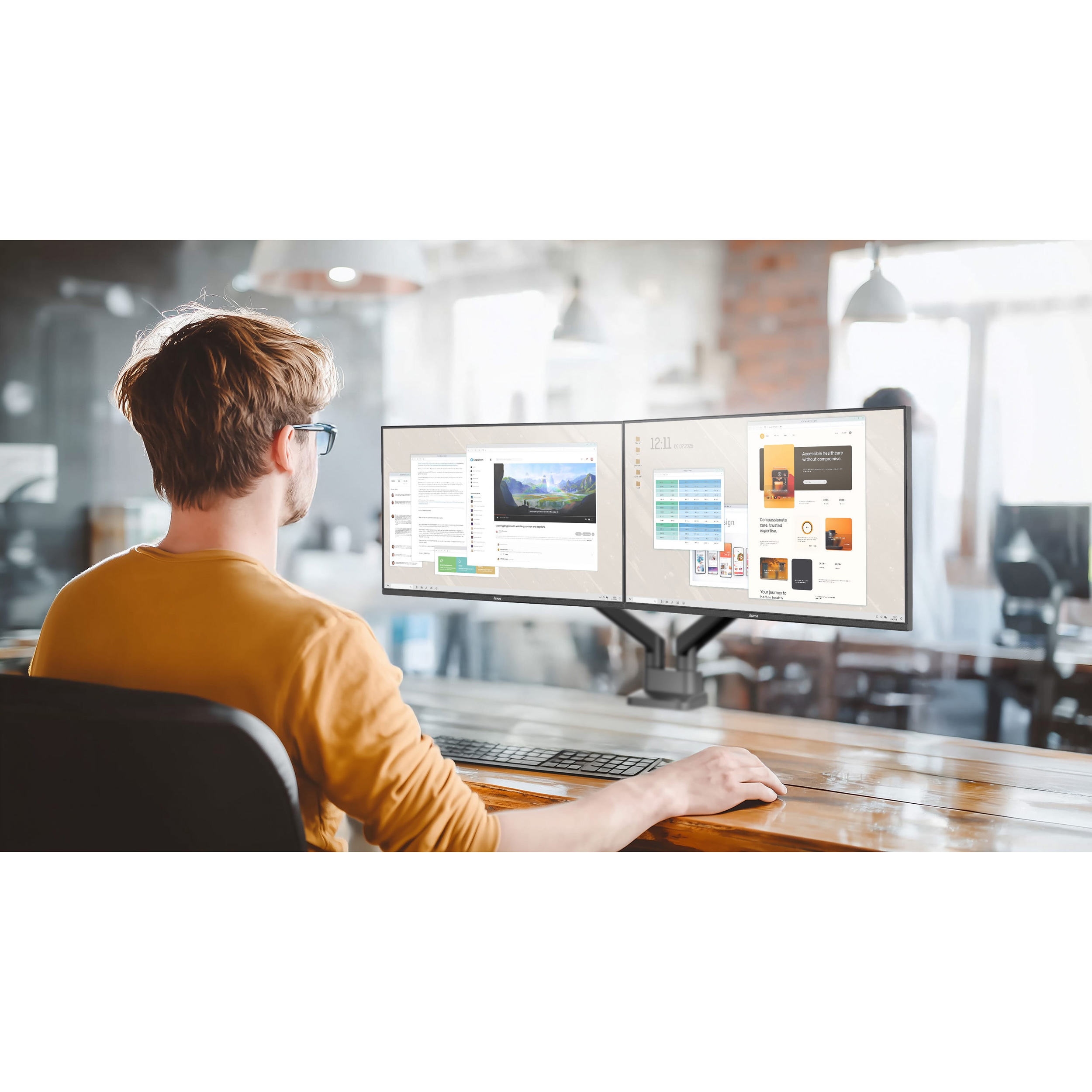 Монітор 23.8" IIYAMA ProLite X2493HSU-B1