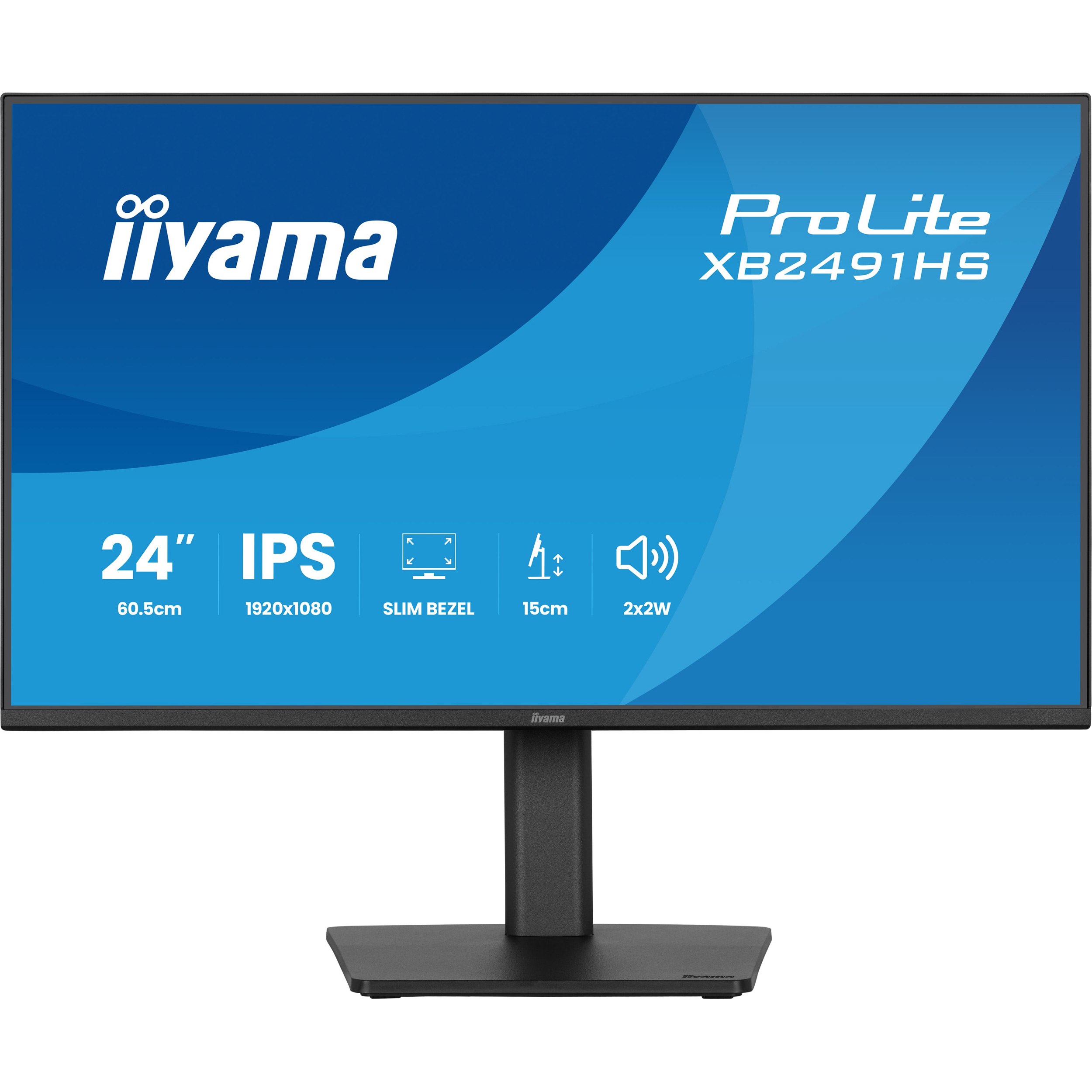Монитор 23.8" IIYAMA ProLite XB2491HS-B1
