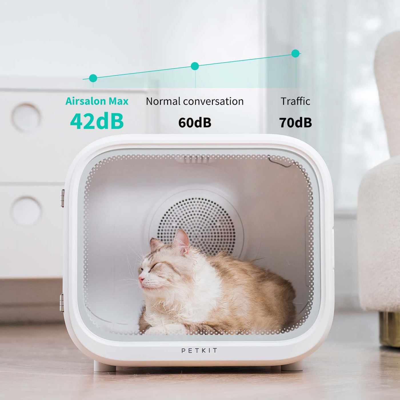 Розумна сушарка для домашніх тварин PETKIT AirSalon Max (PD10)