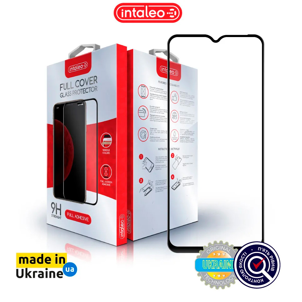 Защитное стекло INTALEO Full Glue для Poco M5