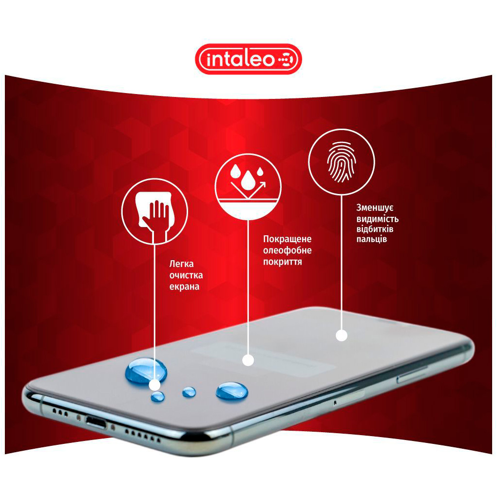 Защитное стекло INTALEO Full Glue для Poco X5 Pro