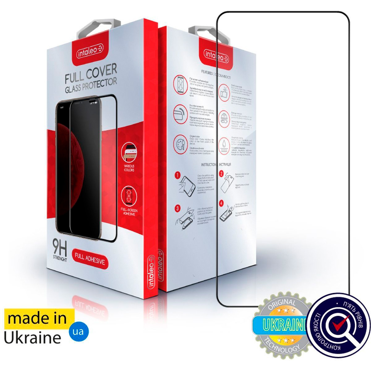 Защитное стекло INTALEO Full Glue для Poco X7 Pro