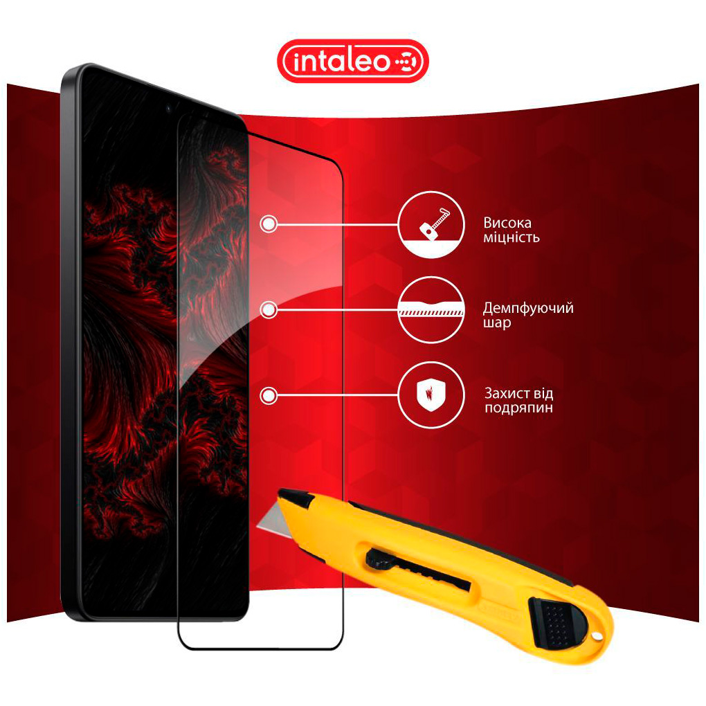 Защитное стекло INTALEO Full Glue для Poco X7 Pro