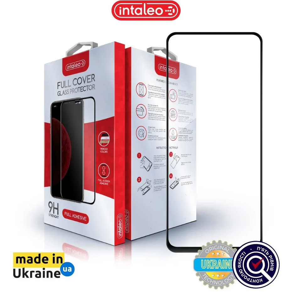 Защитное стекло INTALEO Full Glue для Redmi 13
