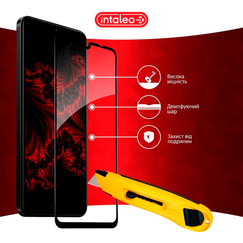 Защитное стекло INTALEO Full Glue для Redmi 14C
