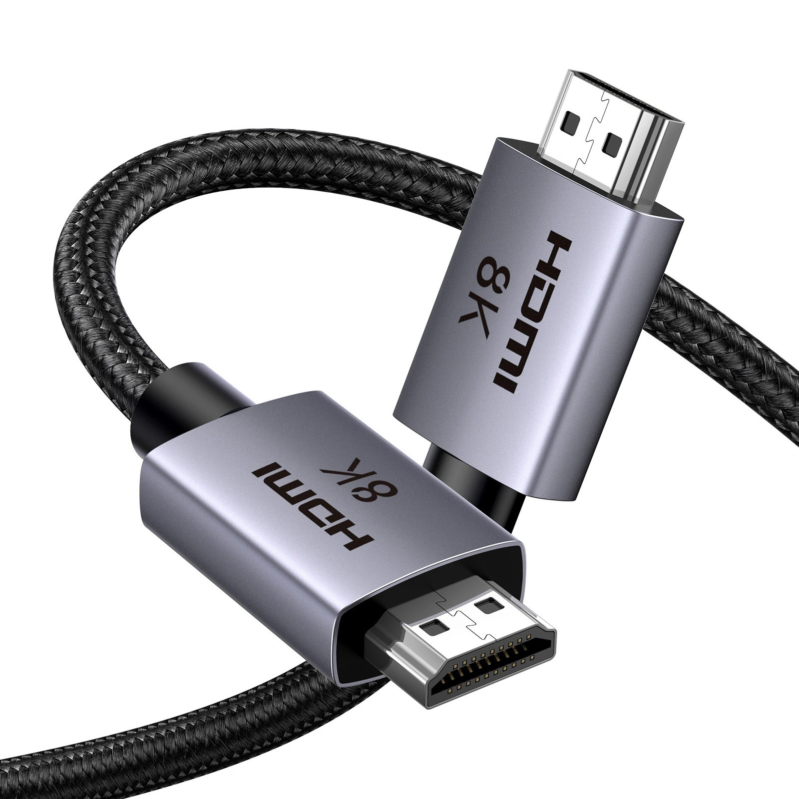 Кабель UGREEN HD171 HDMI v2.1 1м Gray (25908)