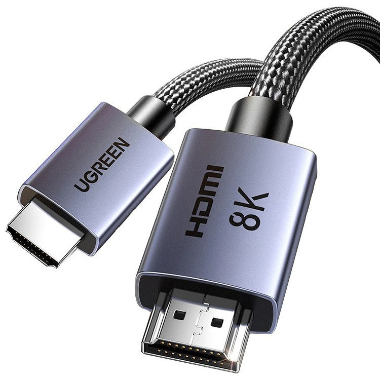 Кабель UGREEN HD171 HDMI v2.1 1м Gray (25908)
